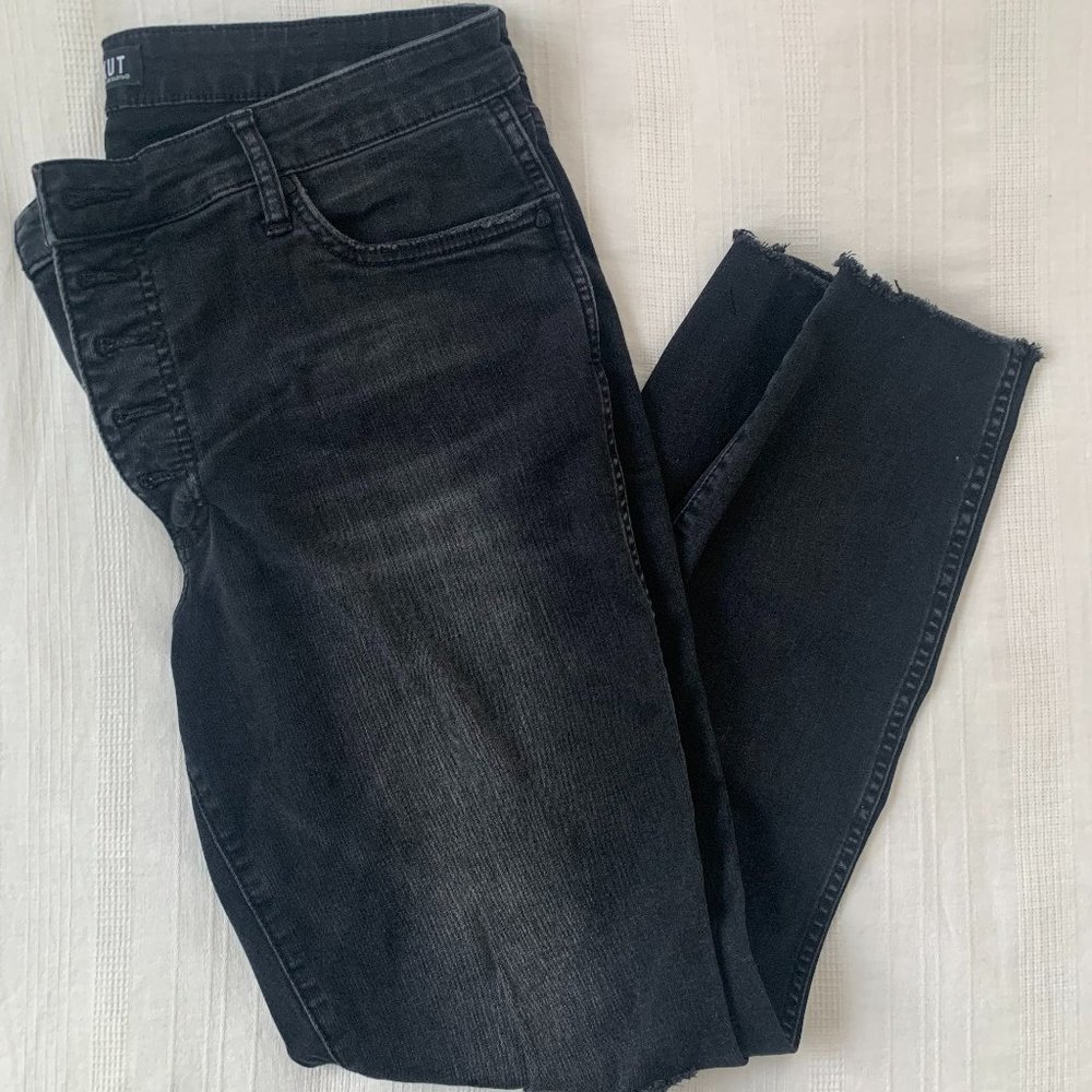 Kut From The Kloth Donna High Rise Fab Ab Ankle Skinny (Judgment Wash)